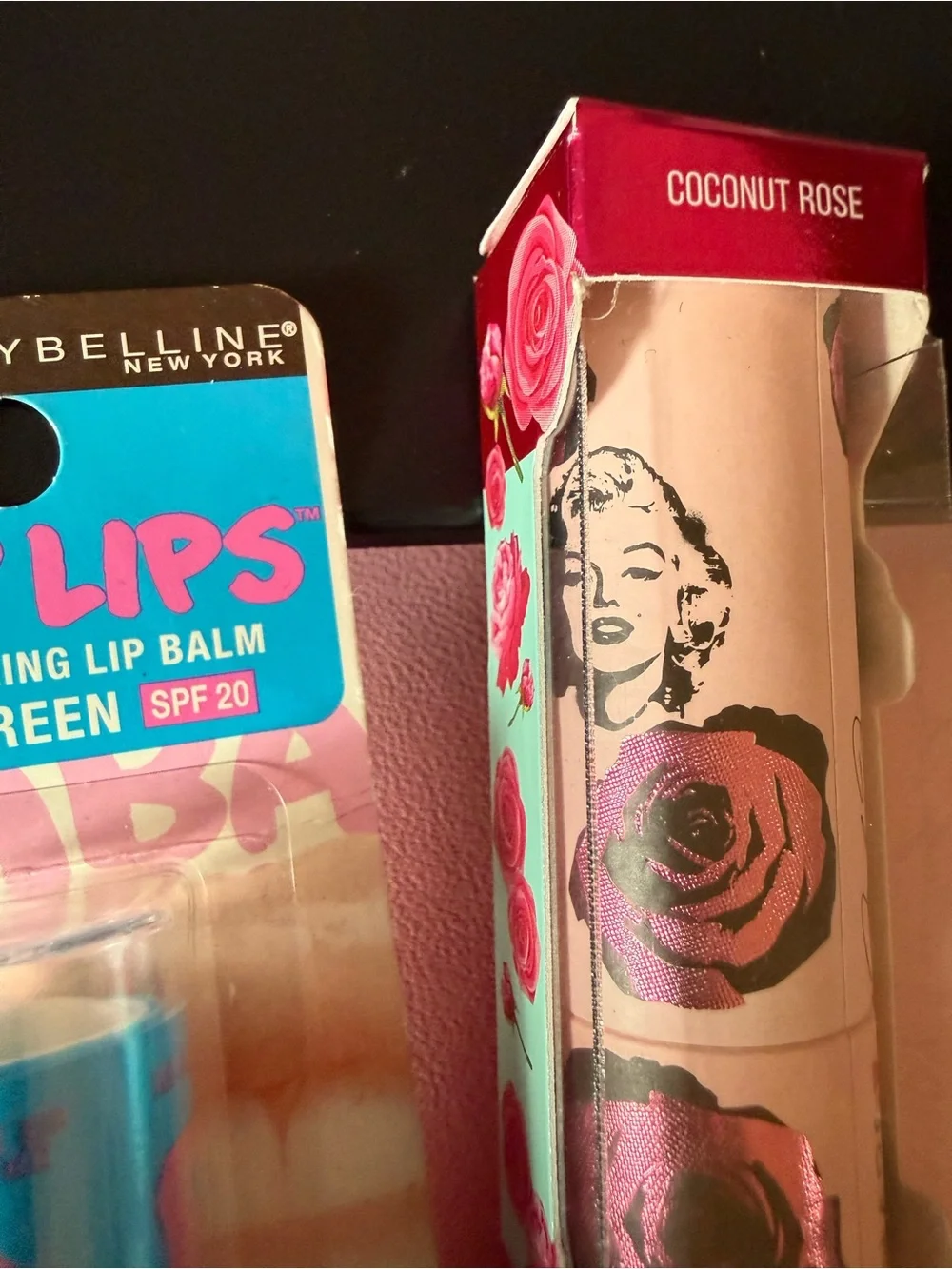 Hard Candy Marilyn Monroe Lip Balm & Baby lips moisturizing lip balm